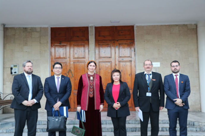 Академия ОБСЕ приветствовала делегацию из Туркменистана