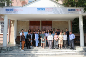 OSCE Academy hosts Workshop on Connecting Protest Researchers